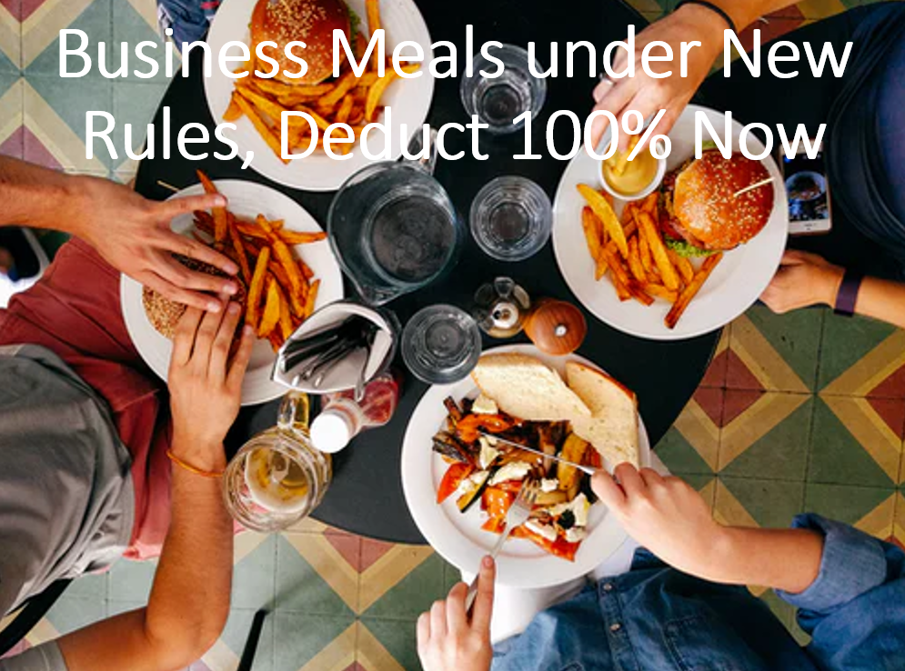 your-business-meals-under-new-rules-deduct-100-percent-now-taxmedics